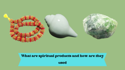 What are spiritual products and how are they used
